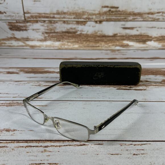 Nike 8012/047 140 Eyeglass Frames – Replacement – Gunmetal/Grey - Picture 1 of 6